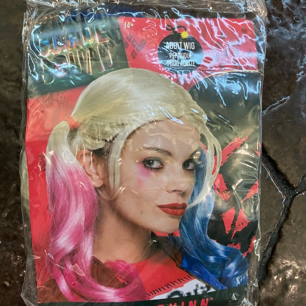 Suicide Squad Harley Quinn Adult Wig